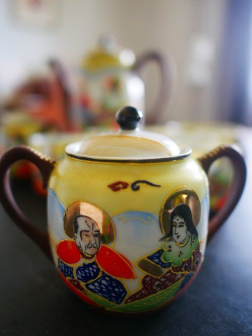 Service à thé porcelaine Satsuma